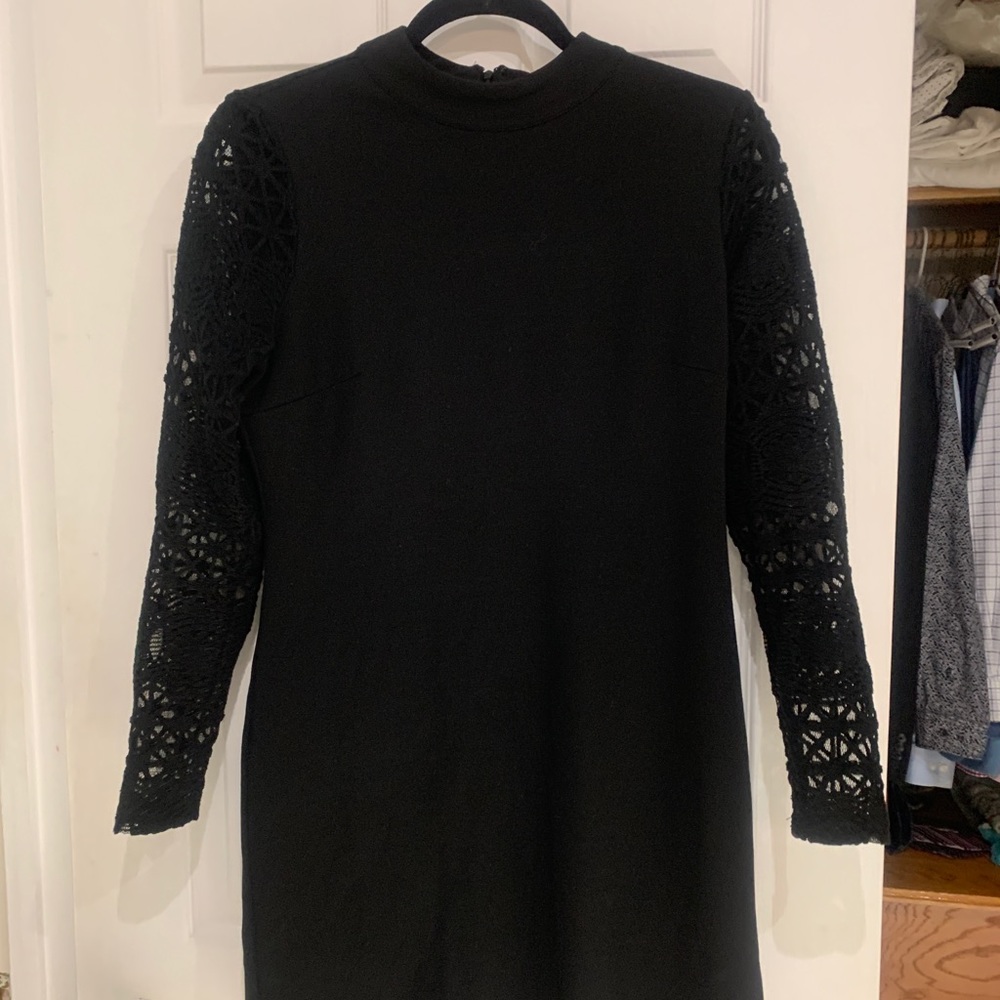 Black bodycon mini from Lulus